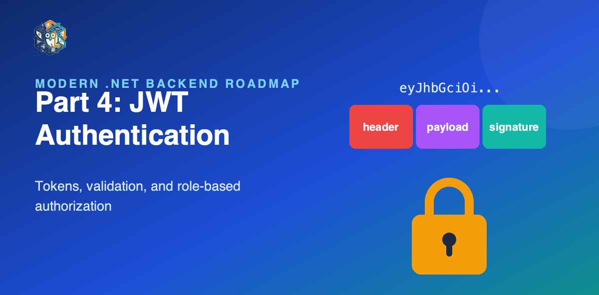 Modern .NET Backend Roadmap — Part 4: JWT Authentication