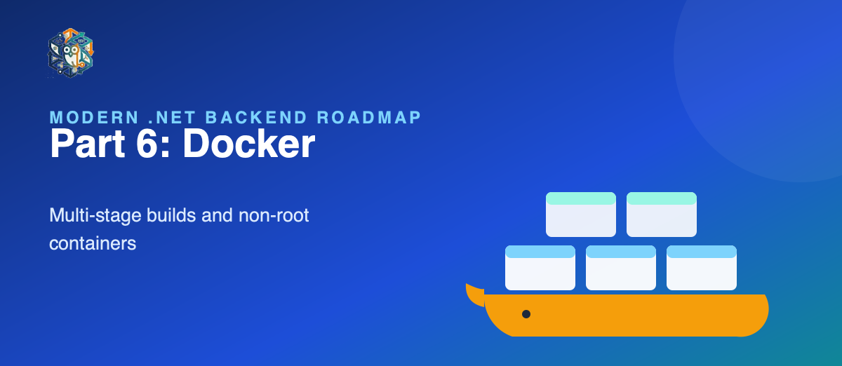 Modern .NET Backend Roadmap — Part 6: Docker